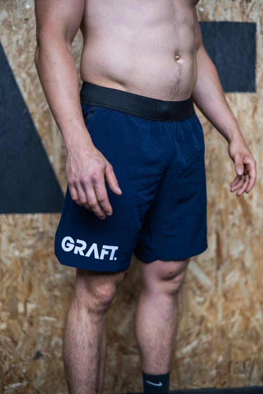 GRAFT Navy Blue Men's Shorts