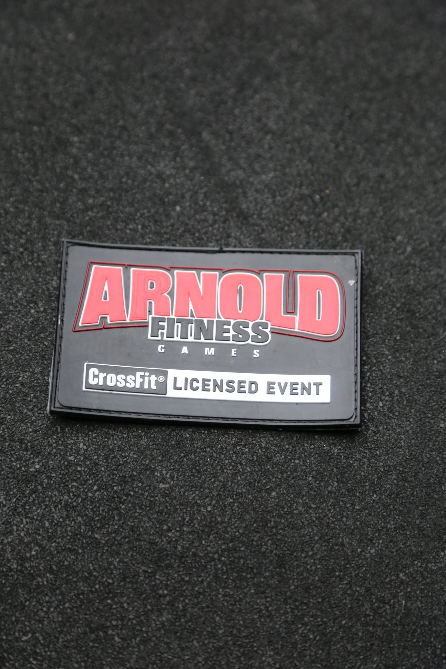 Arnold Fitness Games Velcro Patch