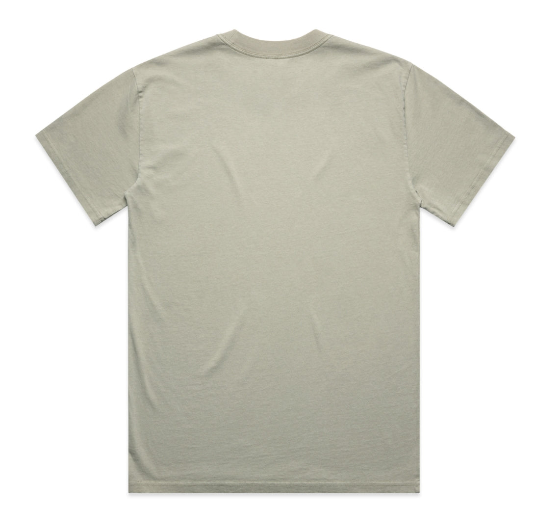 Oversized Green Heavy Faded T-Shirt