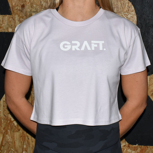 GRAFT Violet Crop T-Shirt